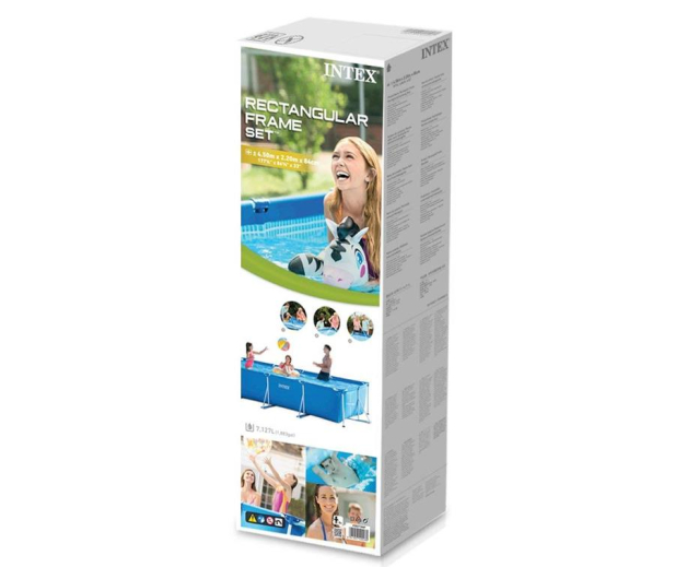 INTEX Basen Stelażowy Ogrodowy 450x220x84 cm - 477340 - zdjęcie 2